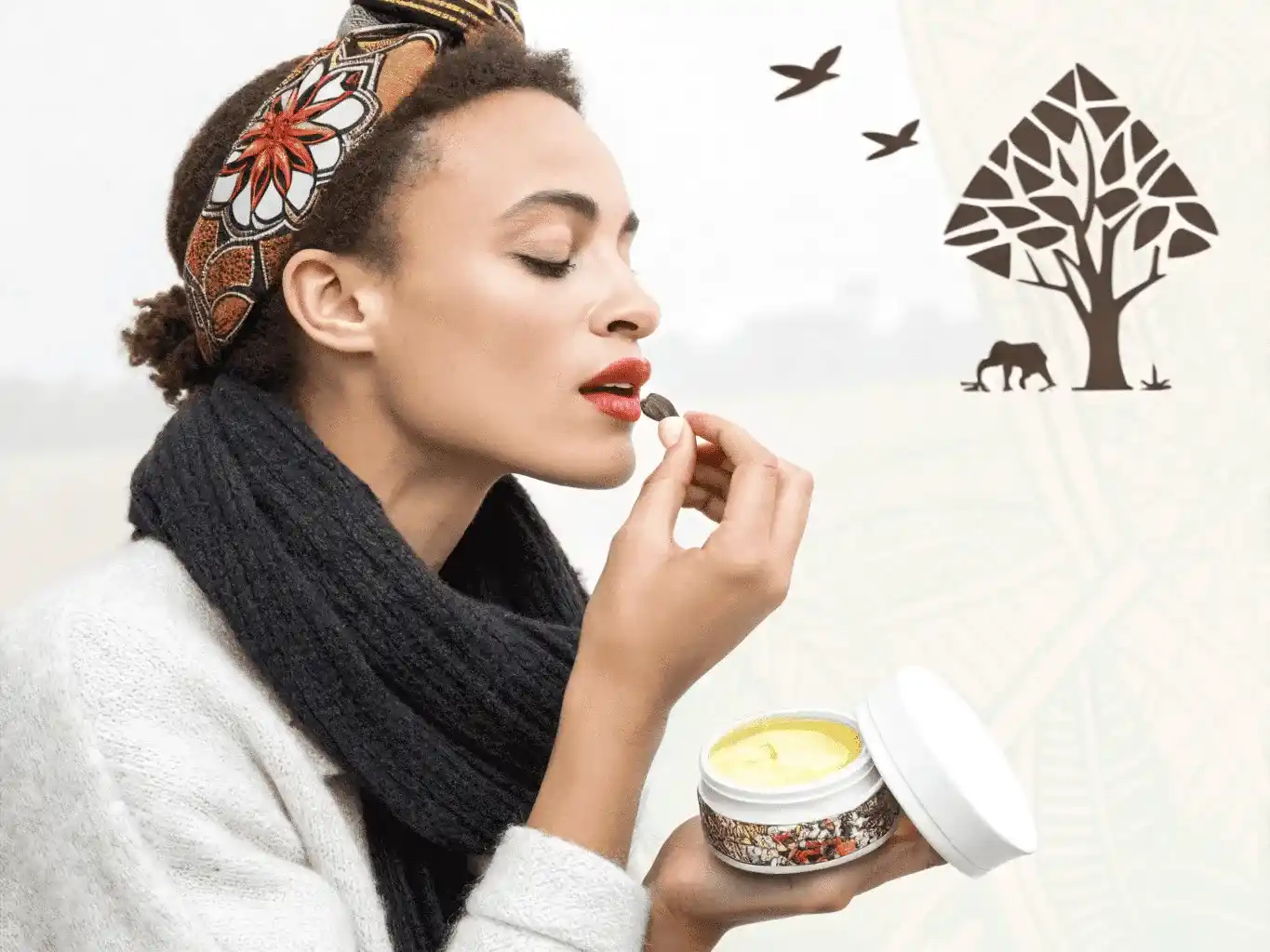 Beurre de Karité pour les Lèvres - 50G – Image 2